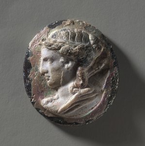 Kamee: Kopf der Artemis, 100-200