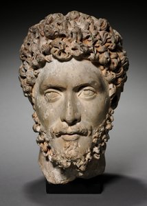 Kopf eines Adligen oder Beamten, 175-200 von Roman Imperial Period