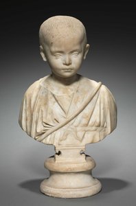 Porträtbüste eines Mädchens, ca. 250-275