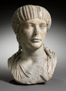 Porträt von Octavia, Frau von Nero