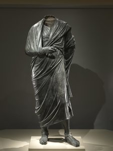 Der Kaiser als Philosoph, wahrscheinlich Marcus Aurelius