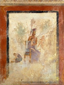 Fresko, das Ares und Aphrodite darstellt, aus dem Haus der Bestraften Liebe, Pompeji (UNESCO-Welterbeliste)