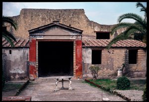 Garten des Casa dei Cervi, 5. Jahrhundert v. Chr. - 1. Jahrhundert n. Chr. von Roman Roman