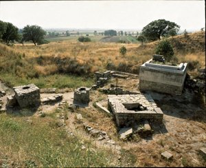 Tempel und Altar der Opfergaben von Roman Roman
