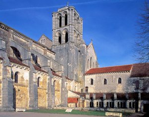 Basilika von Vézelay (Außenansicht)