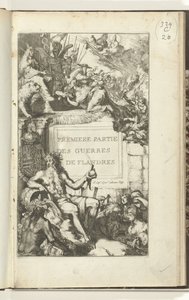 Titelblatt für den ersten Teil von Guerres de Flandres