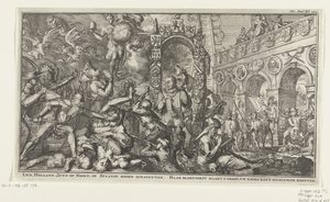 Allegorie über den Achtzigjährigen Krieg von Romeyn de Hooghe