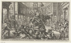 Allegorie über die Rolle von Nassau in der Einheit der Republik