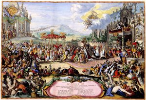 Allegorie auf König Johann III. Sobieski, 1675 von Romeyn de Hooghe