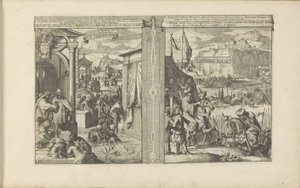 Taufzeremonien; Berg von Abessinien von Romeyn de Hooghe