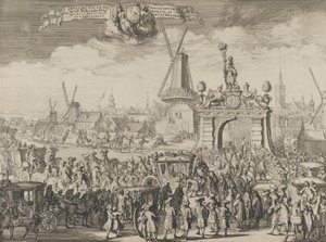 Einzug von Wilhelm III. in Den Haag, 1691