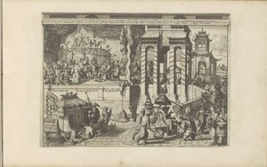 Empfangszeremonie bei den Chinesen (Chineese Gasteryen en Pracht) (Les Indes Orientales et Occidentales et autres lieux)