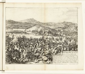 Schlacht bei Aumale, 1592 von Romeyn de Hooghe