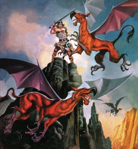 Hagen und die Greifen von Ron Embleton