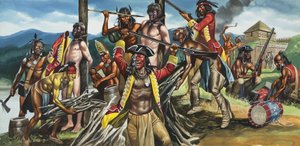 Auf dem Scheiterhaufen geröstet von Ron Embleton