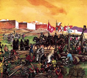 Die Kreuzzüge. Die Eroberung Jerusalems von Ron Embleton