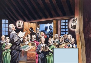 Die Pilgerväter von Ron Embleton