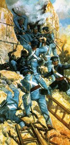 Die unvollendete Revolution: Die Geißel von Mexiko. Mexiko-Stadt fällt 1847 an die Amerikaner. von Ron Embleton