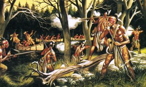 Als der Rote Mann ritt: Die Huronen von Ron Embleton