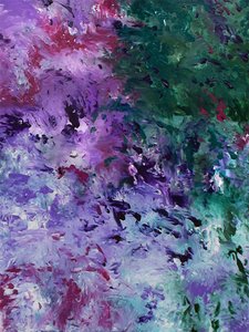 Lebendige abstrakte Farbtöne von Ron Halfant