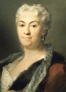 Porträt einer Dame von Rosalba Giovanna Carriera