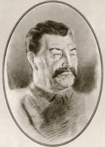 Joseph W. Stalin, aus Living Biographies of Famous Rulers von Ross Gordon