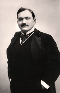 Enrico Caruso 1873-1921, italienischer Tenor, 1907 von Rotary Photo