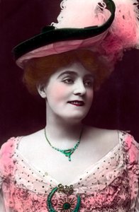 Evie Greene 1875-1917, englische Schauspielerin, 1906