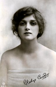 Gladys Cooper 1888-1971, englische Schauspielerin, frühes 20. Jahrhundert