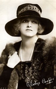 Gladys Cooper 1888-1971, englische Schauspielerin, frühes 20. Jahrhundert