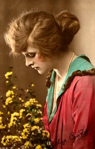 Gladys Cooper 1888-1971, englische Schauspielerin, frühes 20. Jahrhundert