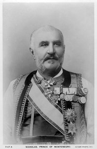 Nikolaus, Prinz von Montenegro, um 1900