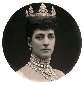 Königin Alexandra 1844-1925, Gemahlin von König Edward VII, spätes 19. Jahrhundert von Rotary Photo