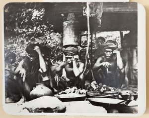 Ifugao-Priester während einer religiösen Zeremonie, 1910