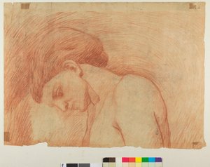 Porträt seiner Frau, ca. 1918 von Rubaldo Merello