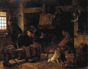 Warten aufs Essen von Rudolf Jordan