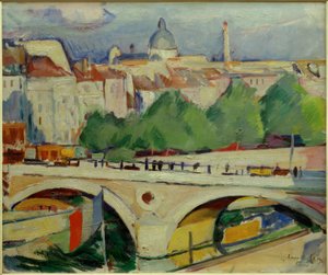 Blick auf den Pont Marie