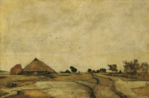 Holländische Landschaft von Rudolf Ribarz