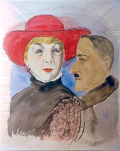 Paar (Margot und ihr Freund)