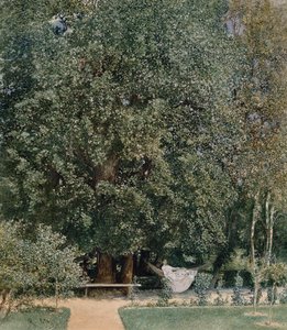 Aus dem Kurpark in Tepliz von Rudolf von Alt