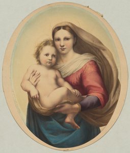 Kopie nach Raphaels Sixtinischer Madonna