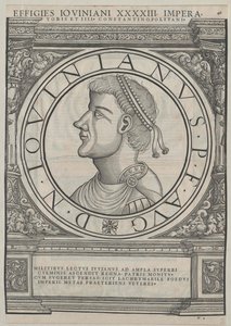 Römischer Kaiser Flavius Jovianus (Druck) von Rudolph Wyssenbach