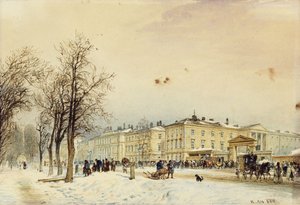 Der Nordbahnhof, Wien, 1852
