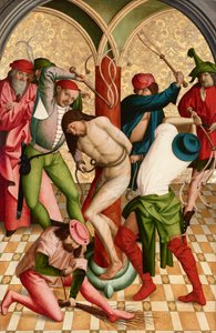 Geißelung Christi von Rueland Frueauf d. Ä.