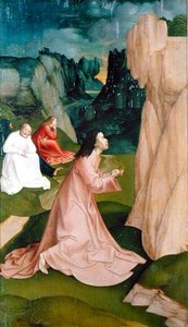 Die Agonie im Garten, aus der Passionsserie von Rueland the Younger Frueauf
