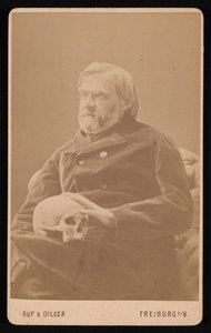 Porträt von Alexander Ecker 1816-1887, ca. 1870er Jahre