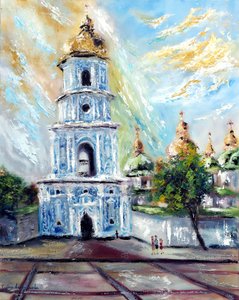 Goldene Kuppel Kiew Ukraine, 2022