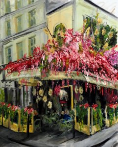 Pariser Café - Maison Sauvage, 2021 von Ruslana Levandovska