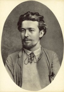 Anton Tschechow, russischer Dramatiker, Feodosia, Krim