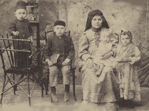Kasan-Tatar-Familie, ca. 1900